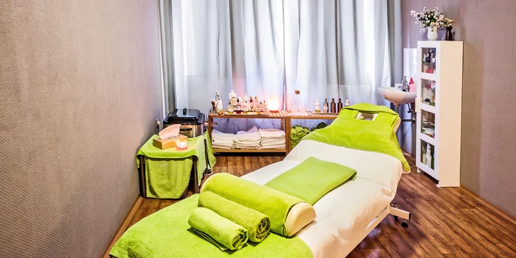 Otevřený voucher na masáže, zábaly i další wellness procedury