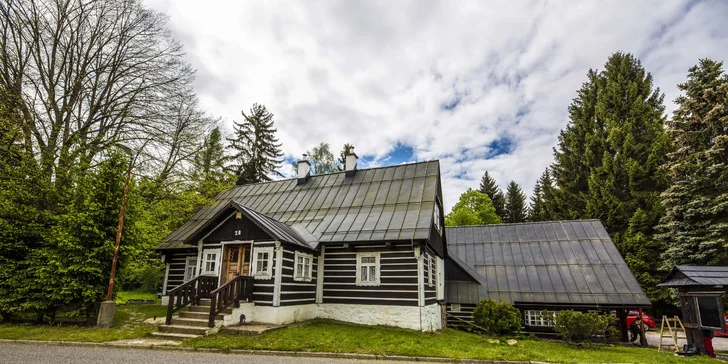 Aktivní pobyt v Krkonoších ve stylovém penzionu Dřevěnka s polopenzí
