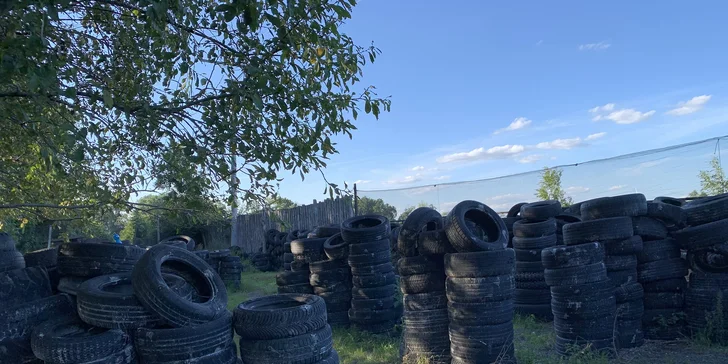 3 h paintballu u Opavy pro 1 i 10 lidí: zbraň, mundúr, rukavice a 100 kuliček pro každého