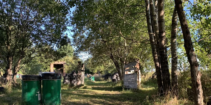 3 h paintballu u Opavy pro 1 i 10 lidí: zbraň, mundúr, rukavice a 100 kuliček pro každého