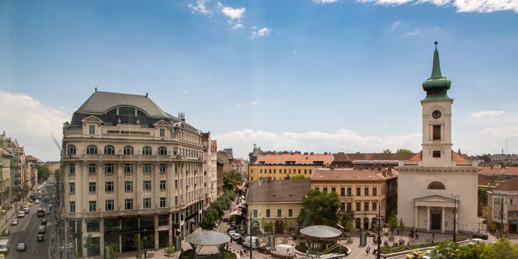 Dovolená v centru Budapešti: 4* ubytování se snídaní a dítě do 11,9 let zdarma