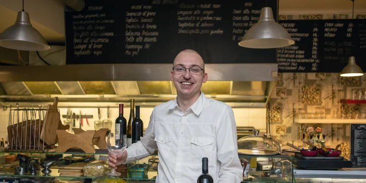 La Cucina Italiana: kurz vaření italské kuchyně ve 3 dnech pro 1 i 2 osoby