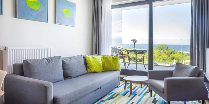 Lázeňské město Svinoústí u Baltského moře: moderní apartmány pro 4 osoby a vstup do aquaparku