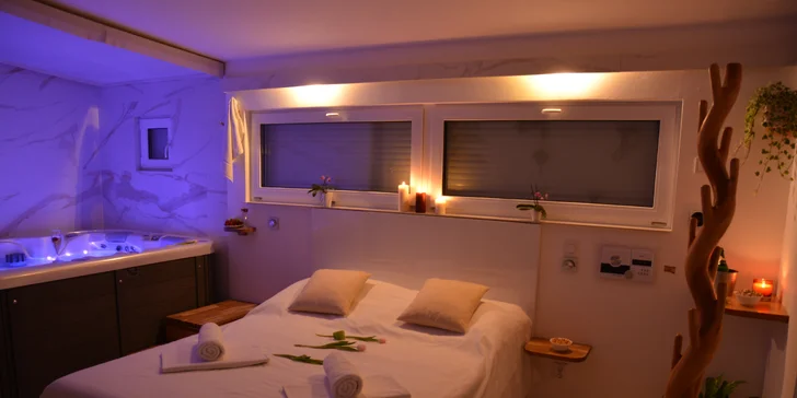 Privátní wellness v soukromí na hodinu i celou noc: finská sauna, vířivá vana i ochlazovací vědro