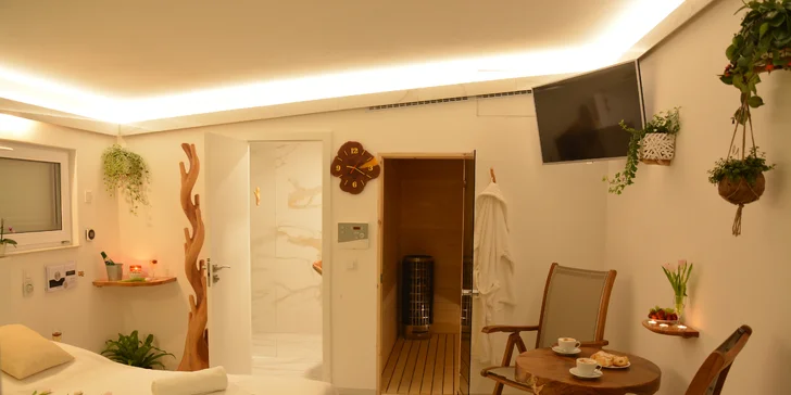 Privátní wellness v soukromí na hodinu i celou noc: finská sauna, vířivá vana i ochlazovací vědro