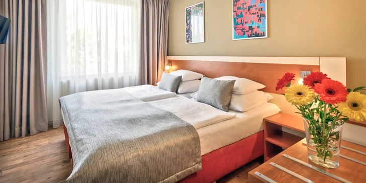 Pobyt v hotelu v Praze se snídaní, 5 minut od stanice metra a blízko zoologické zahrady