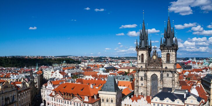 Pobyt v Praze: moderní hotel v Karlíně se snídaní, termíny do konce roku