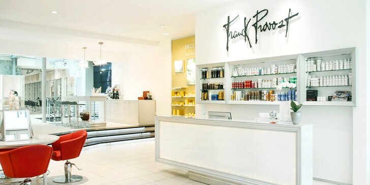 Kosmetické ošetření v salonu Franck Provost: hydratační, čisticí či liftingové + taštička s produkty