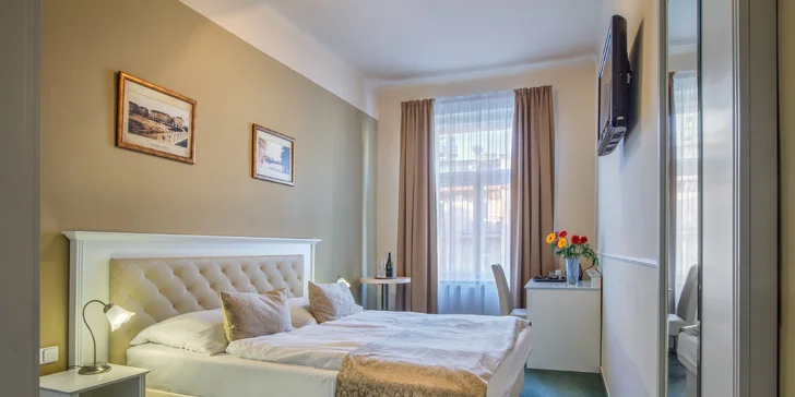 Pobyt se snídaní pro dva ve 4* hotelu v centru Prahy