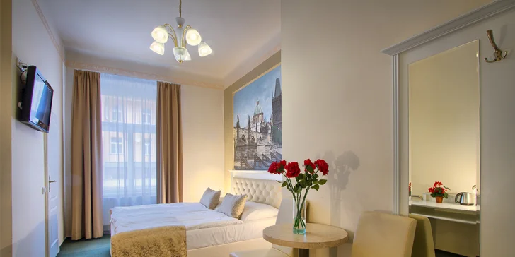 Pobyt se snídaní pro dva ve 4* hotelu v centru Prahy