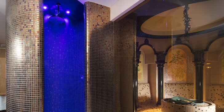 2hod. vstup do saunového světa a otevřený voucher až na 1000 Kč do restaurace pro 2 osoby