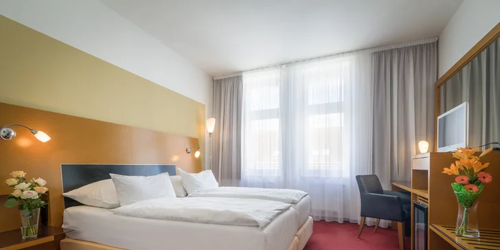 Romantika v Praze: secesní hotel v rezidenční části Žižkova se snídaní
