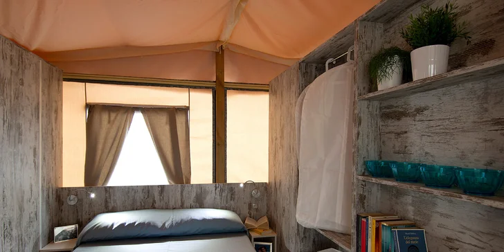 Dovolená v Poreči: 5* kemp s bazény, mobilní domky nebo glamping až pro 6 osob, 800 m od pláže