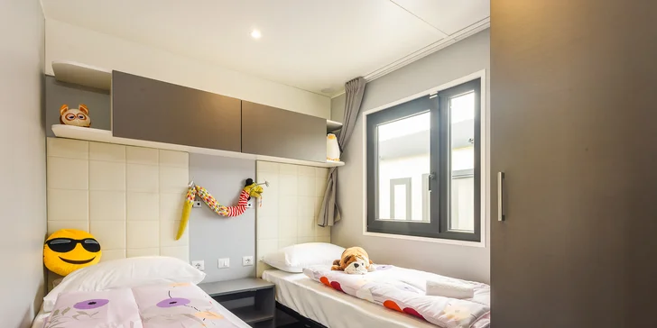 Dovolená v Poreči: 5* kemp s bazény, mobilní domky nebo glamping až pro 6 osob, 800 m od pláže