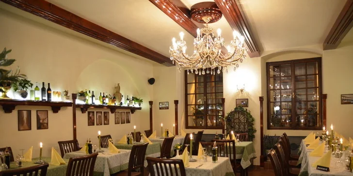 Americký humr pro dva v restauraci Oliva Nera