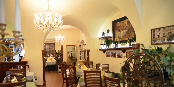 Americký humr pro dva v restauraci Oliva Nera
