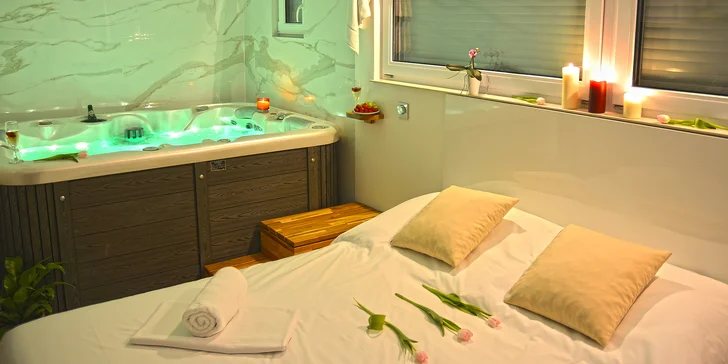 Privátní wellness v soukromí na hodinu i celou noc: finská sauna, vířivá vana i ochlazovací vědro