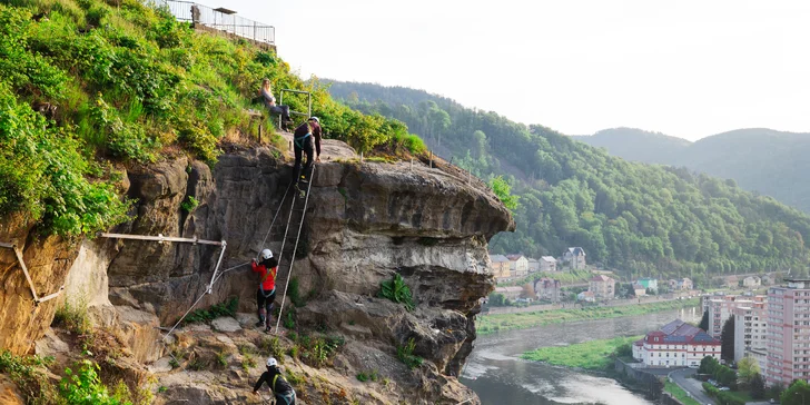 Via ferrata Pastýřská stěna: individuální kurz s průvodcem pro 2 osoby