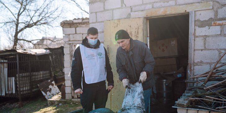 Podpořme společně Ukrajinu: příspěvek na přímou pomoc obyvatelům válkou zasažené země