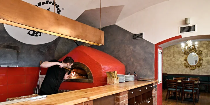 1 či 2 hlavní chody dle výběru z italské rodinné restaurace: salát, těstoviny, pizza i noky a risotta