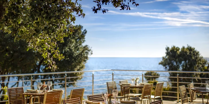4* dovolená v Rovinji: apartmány pro 1–6 osob v resortu přímo u moře a neomezený wellness