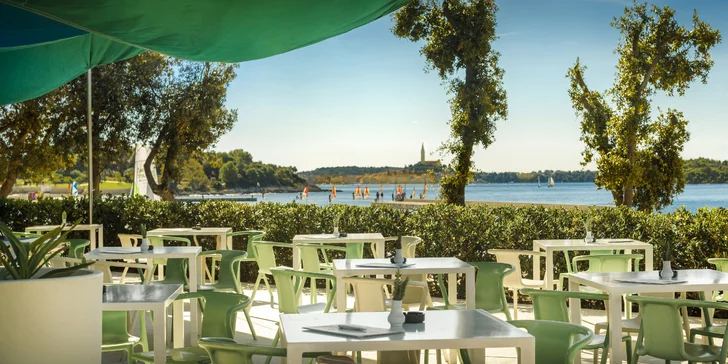 4* dovolená v Rovinji: apartmány pro 1–6 osob v resortu přímo u moře a neomezený wellness