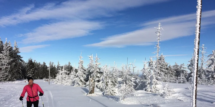 Dovolená se snídaní přímo v areálu Ski&bike Špičák