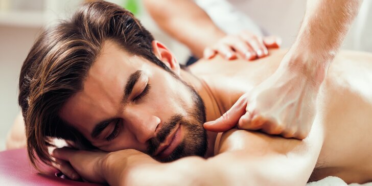 Balíčky pro pány: kosmetické ošetření pleti i uvolňující masáž