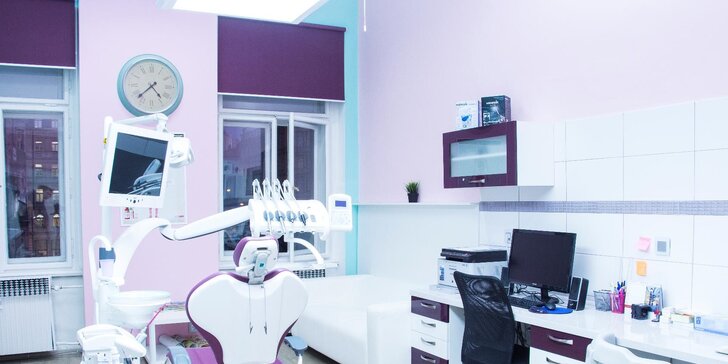 Pro váš zářivý úsměv: ordinační bělení včetně dentální hygieny s airflow