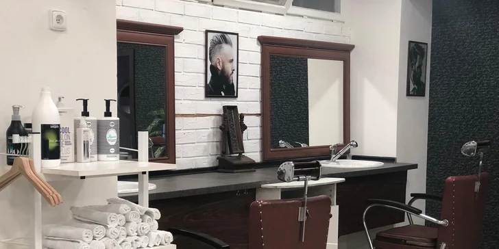 Barber balíčky pro muže kousek od Václaváku – střih, holení i korekce šedin