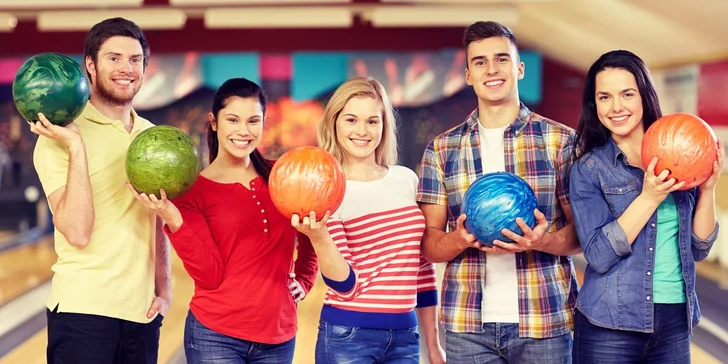 Tohle bude mít koule: pronájem bowlingové dráhy na 60 minut až pro 6 hráčů