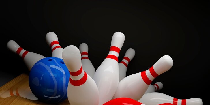 Tohle bude mít koule: pronájem bowlingové dráhy na 60 minut až pro 6 hráčů