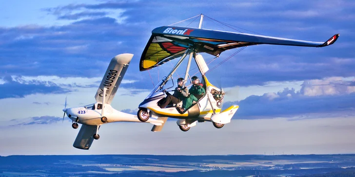 Pilotem rogala či letadla na zkoušku: příprava před startem a 20–45 min. letu