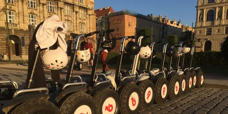 Projížďka Prahou na vozítku Segway: 30, 60 nebo 90 minut s průvodcem