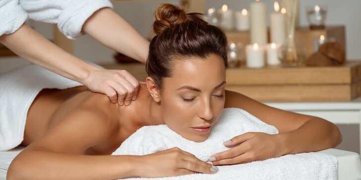 Relaxační masáž zad a šíje pro ženy v délce 40 min. či permanentka na 5x 30 min.