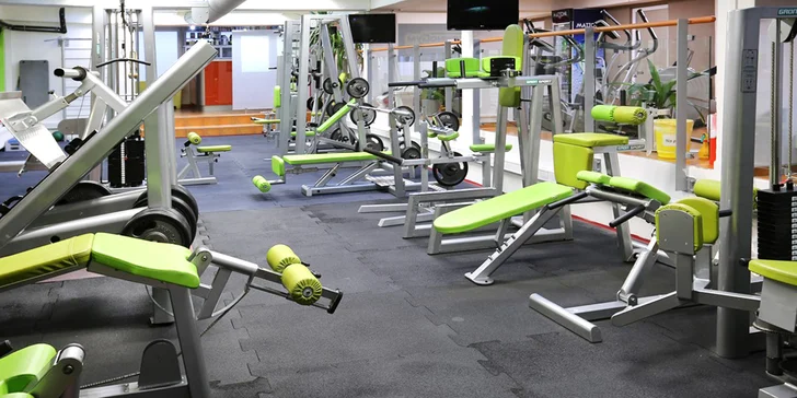1, 5 nebo 10 denních vstupů do fitness a na VacuShape pro redukci pomerančové kůže