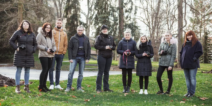 Základní kurz fotografování v Praze, Brně nebo Plzni: 2 dny, teorie i praxe
