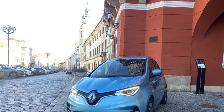 Jízda v elektromobilu budoucnosti: Renault Zoe na 40 min. i celý víkend