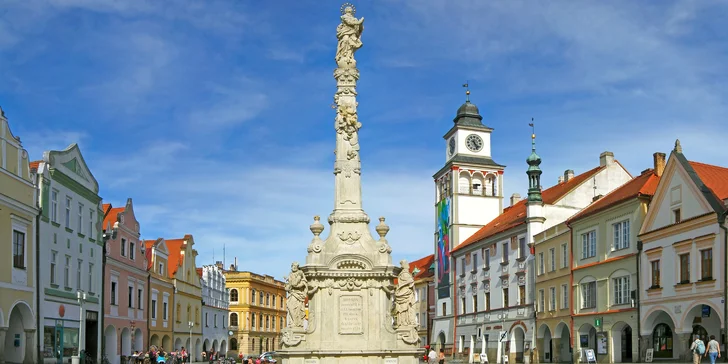 Pobyt v renesančním hotelu v srdci Třeboně se snídaní i polopenzí a wellness