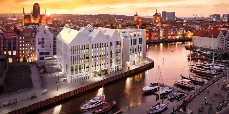 4* pobyt v centru ostrova Granary Island: polopenze, překrásné výhledy a památky na dosah ruky