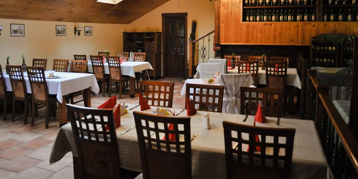 Svatomartinské menu pro dva: paštika, husa se zelím i knedlíky, štrúdl a káva