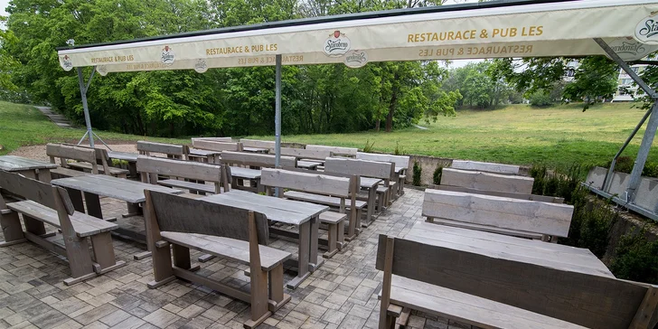 Tříchodové menu pro 1 nebo 2 osoby. Steak z pravé svíčkové i vinné párování