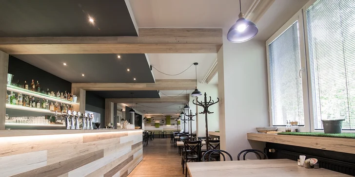 Tříchodové menu pro 1 nebo 2 osoby. Steak z pravé svíčkové i vinné párování