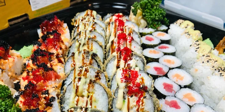 500 či 1 000 Kč na cokoliv v restauraci 2Kyo: sushi, saláty, asijské dobroty i nápoje