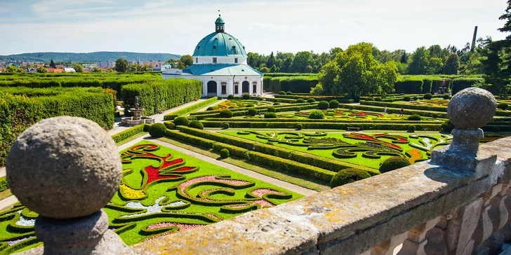 Zážitky v UNESCO Kroměříži: wellness i s pivní lázní, jídlo a exkurze do pivovaru nebo čokoládovny