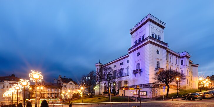 Moderní hotel s výhledem na Slezské Beskydy: jídlo a neomezený vstup do wellness