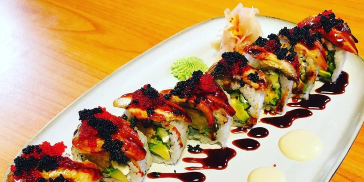 500 či 1 000 Kč na cokoliv v restauraci 2Kyo: sushi, saláty, asijské dobroty i nápoje