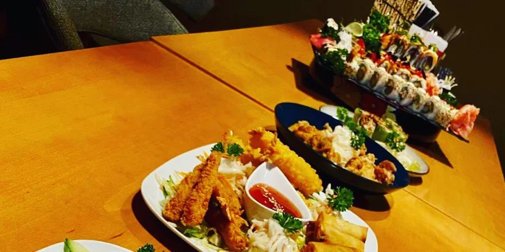 500 či 1 000 Kč na cokoliv v restauraci 2Kyo: sushi, saláty, asijské dobroty i nápoje