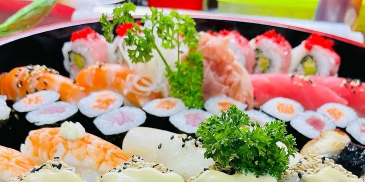 500 či 1 000 Kč na cokoliv v restauraci 2Kyo: sushi, saláty, asijské dobroty i nápoje