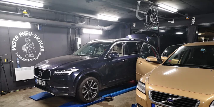 Výměna kol i kompletní přezutí pneumatik vč. vyvážení, dohuštění a úschovny